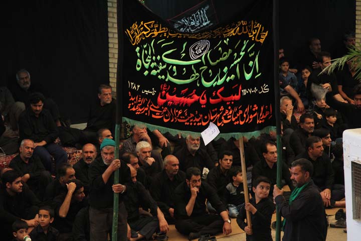 عزاداری 13 محرم در میبد
