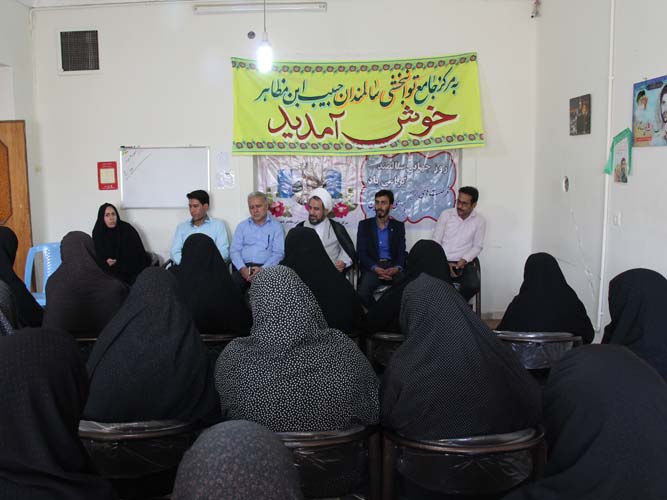 ویزیت سالمندان و فعالیت های هنری انها در مرکز روزانه حبیب بن مظاهر میبد 