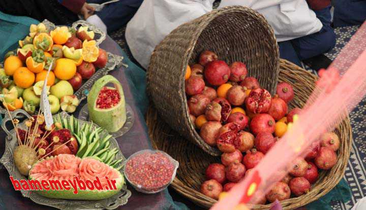 شب یلدای مهدوی و قرآنی در مدرسه مهر ایران زمین میبد 