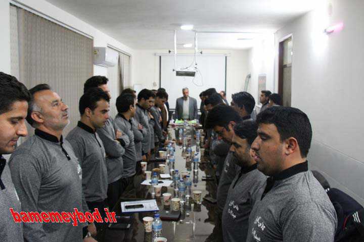 اولین دوره آموزش مربیگری فوتبال ایران در میبد 