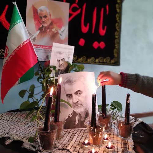 مراسم گرامیداشت شهید حاج قاسم سلیمانی 