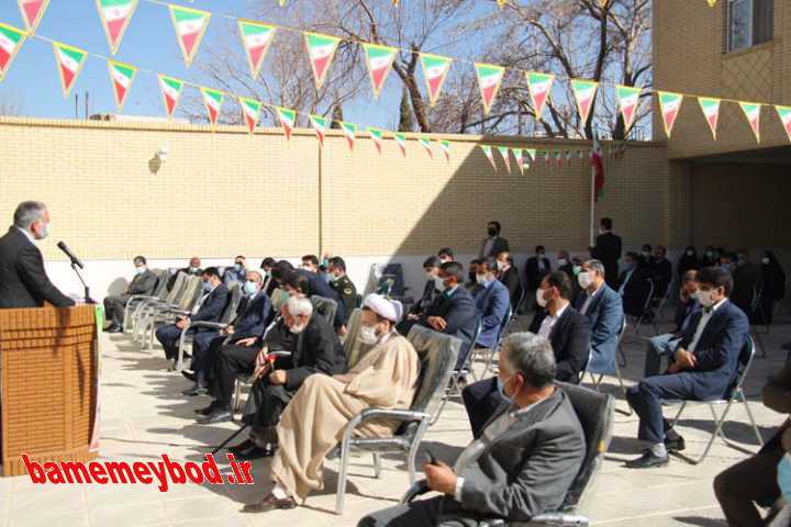 افتتاح  مدرسه حاج محمد بهجتی در میبد