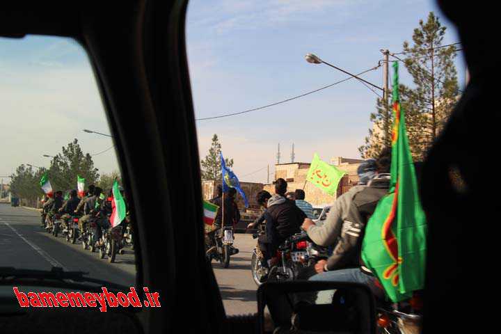 مراسم راهپیمایی خورویی در میبد