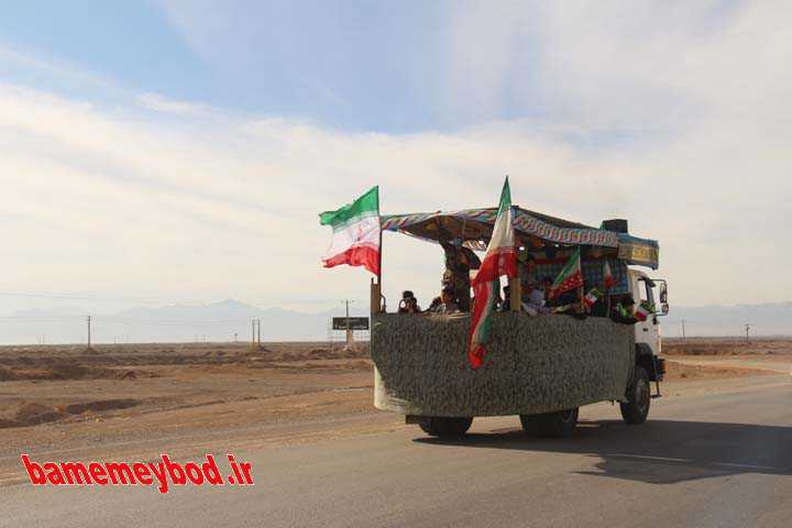 مراسم راهپیمایی خورویی در میبد