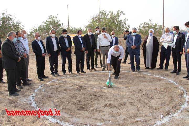 مراسم کلنگ زنی هنرستان تربیت بدنی دختران میبد 