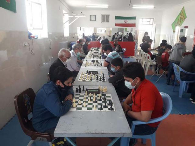 مسابقات شطرنج باشگاه شهدای شهیدیه میبد