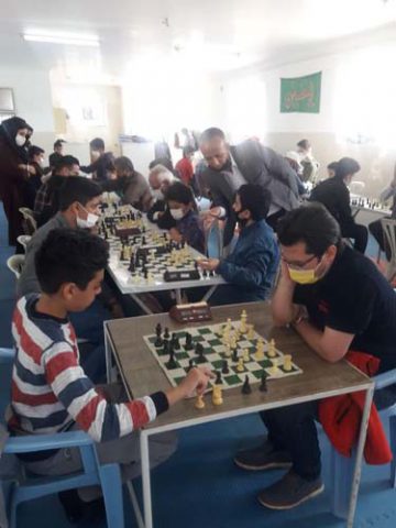 مسابقات شطرنج باشگاه شهدای شهیدیه میبد