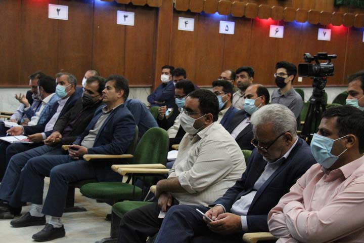 آسفالت نشست خبری شهرداری و شورای اسلامی شهر میبد