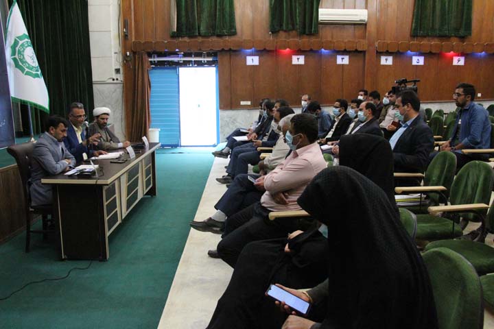 آسفالت نشست خبری شهرداری و شورای اسلامی شهر میبد