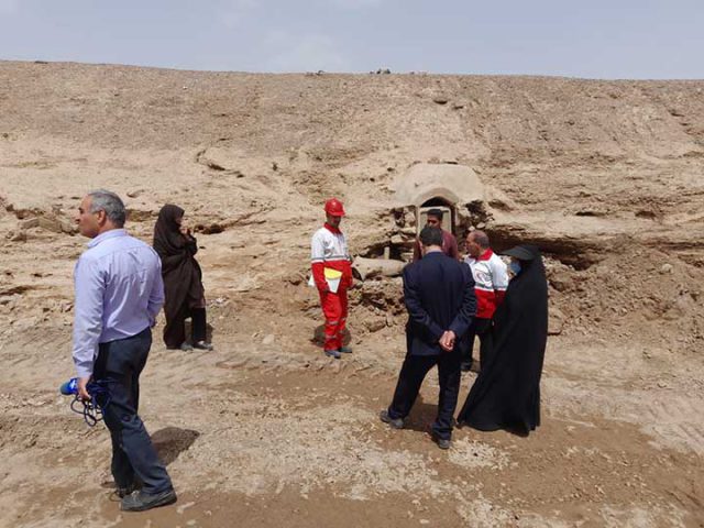 امداد رسانی به سیل زدگان امیرآباد از توابع روستای درین بخش بفروییه 